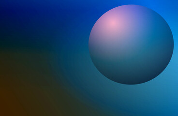 Realistic abstract 3D sphere. Geometric composition memphis, vector design elements, perfect for digital wallpaper or decor, display screens