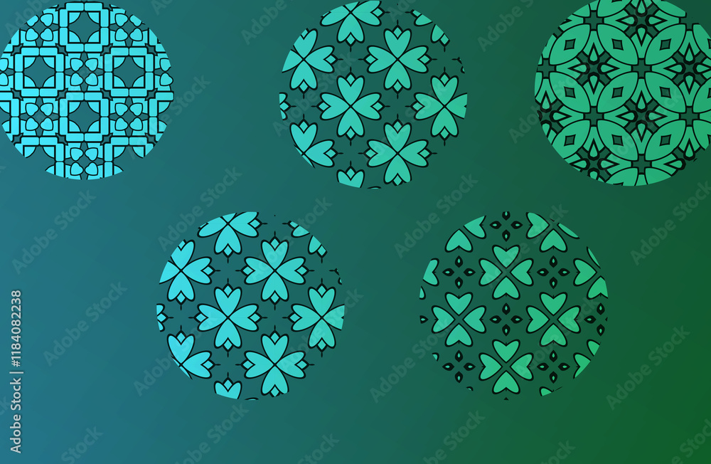 Poster 
Abstract vector background with seamless geometric pattern of simple shapes. Stylish vector texture