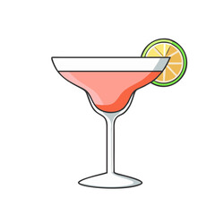 margarita glass vector icon, drinks vector illustration - simple illustration of margarita glass perfect for logos, and drinks-themed designs.