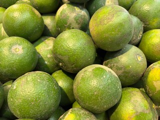 Indramayu mangoes in a supermarket