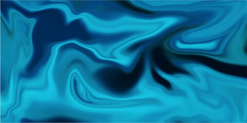 Abstract Blue and Black Swirl Texture Background. Elegant Flowing Blue and Black Gradient Design. Illustration. Vector. 