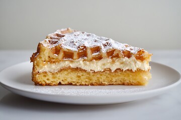 Decadent Liege Waffle Cake