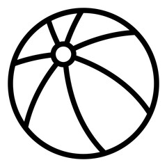  Beach Ball Icon