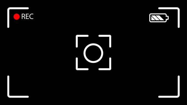 recording camera background viewfinder 