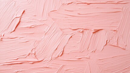 Abstract Pink Textured Background Impasto Paint Strokes