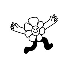 Vector logo design template and graphic elements for advertising, branding, posters and banners, funny cartoon illustrations with smiling character and mascot, abstract stickers and line icons