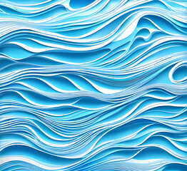 Fototapeta premium Blue tech lines universal background simple science and technology business line technology background.background vortex and use it as your wallpaper, posters and banners.Generative AI 