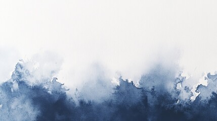 Obraz premium A sheet of white watercolor paper texture as background