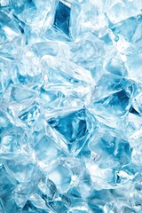 Obraz premium Beautiful top view of a clear light blue water texture resembling a swimming pool, showcasing intricate patterns of light and shadow