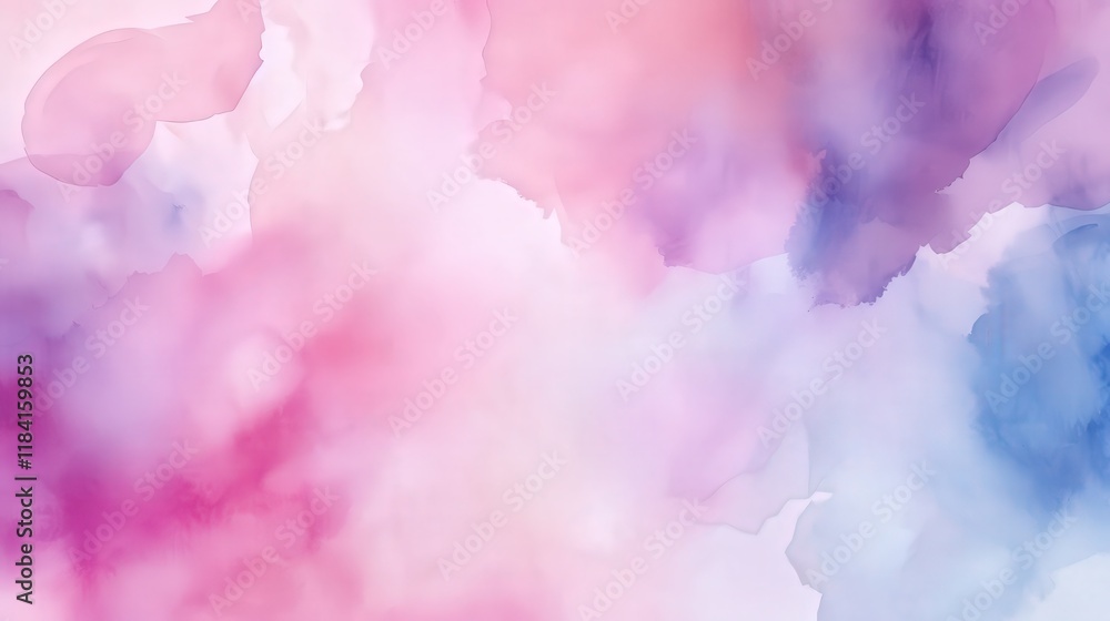 Poster abstract colorful texture on paper surface with bright watercolor effect for creative projects and m