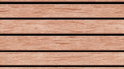 Obraz premium Seamless Light Brown Wooden Planks Texture Background