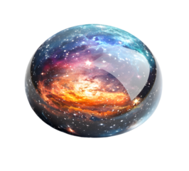 Cosmic-Themed Button
