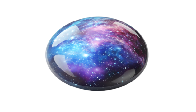 Cosmic-Themed Button
