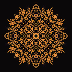 Mandala Design Vector Art Illustration 