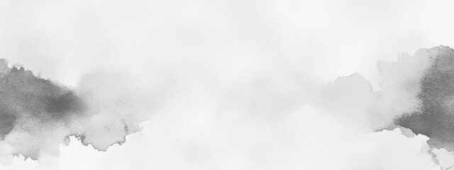 Soft gray watercolor texture offers a calming and elegant backdrop for artistic creations and design projects in various contexts and styles