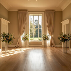 Fototapeta premium Wedding ceremony room 