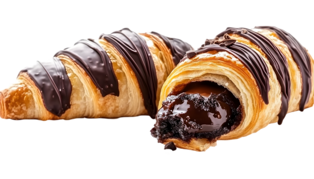 Croissant with Chocolate Filling