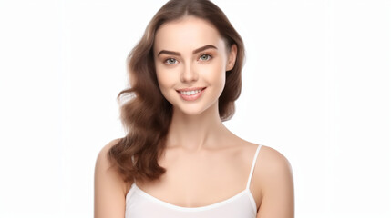 portrait of a woman model