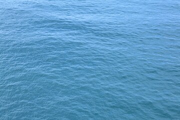 Blue sea water abstract background