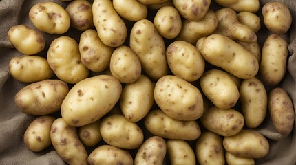 Close up of Fresh Potatoes