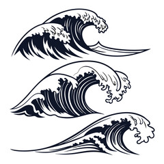 Abstract Wave Background Design | Vector Template