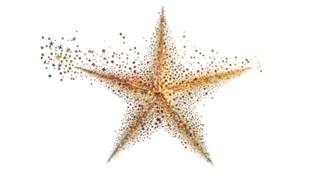 Digital Constellation Star Pattern