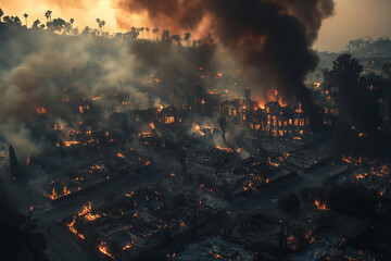 Mansion Hills Fire Destruction