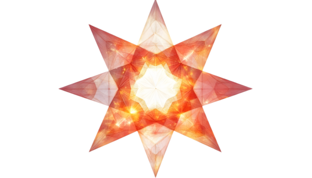 Digital Constellation Star Pattern
