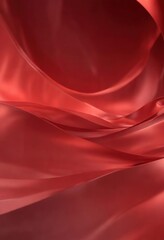 Obraz premium abstract red wave background with subtle shimmer effect, shimmer effect, optical illusion, abstract wave