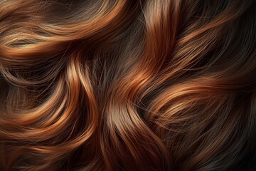 Fototapeta premium woman with muted mocha brown toned hair