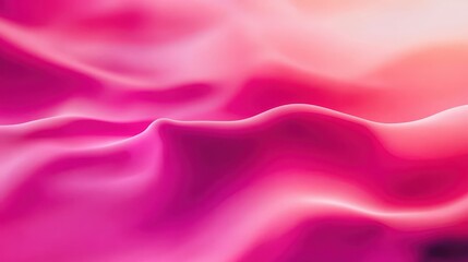 Obraz premium Abstract Representation of Flowing Fabric in Soft Pink and Coral Hues, Captivating Visual for Modern Design and Artistic Projects