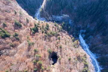 The tanzerloch hole in asiago