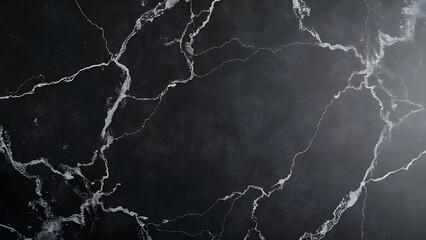 Elegant Black Marble Texture, High-Quality Product Photography Backdrop