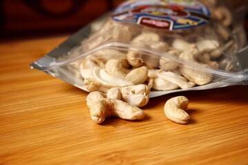 Cashew nut seed snack fruit