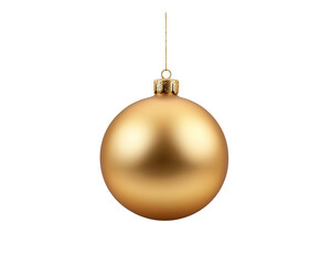christmas ball isolated on white