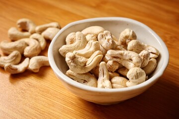 Cashew nut seed snack fruit