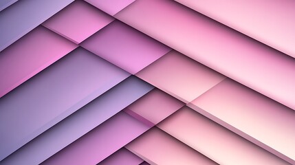 Abstract Pink and Purple Geometric Design