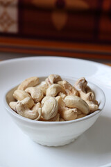 Cashew nut seed snack fruit
