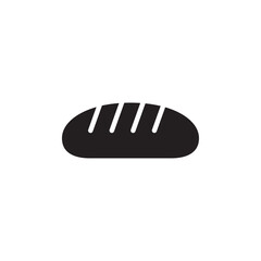 Bread loaf icon Line Art Logo set