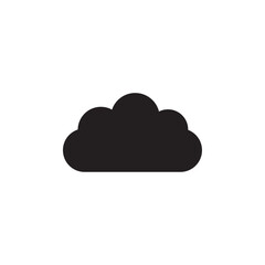 Cloud icon Line Art Logo set