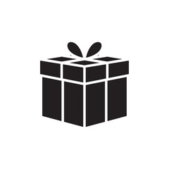 Gift icon Line Art Logo set