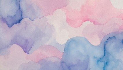 Naklejka premium Soft Watercolor Abstract Background in High Fidelity