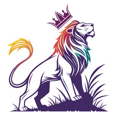 lion and crown logo