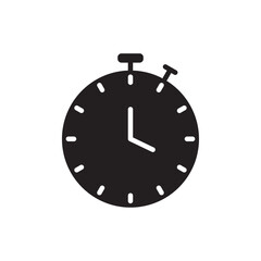 Timer icon Line Art Logo set