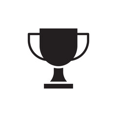 Trophy icon Line Art Logo set