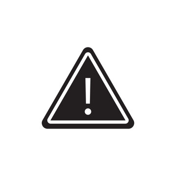 recommend clip art: Warning triangle icon Line Art Logo set
