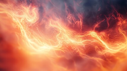 Soft glowing energy field effect on light background for promotion