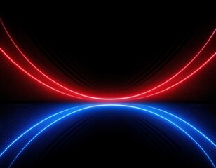 New Abstract Background with Wavy Lines 