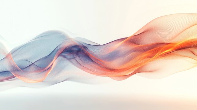 Glowing energy field digital rendering with white background for logotext placement