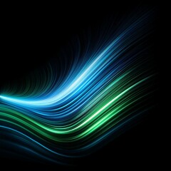 Obraz premium New Abstract Background with Wavy Lines 